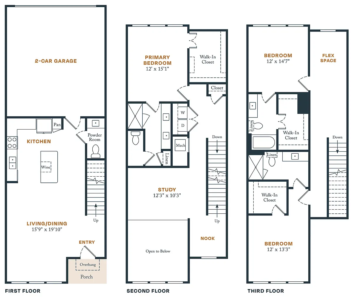 Floor plan TH 09