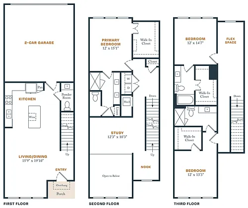 Floor plan TH 09