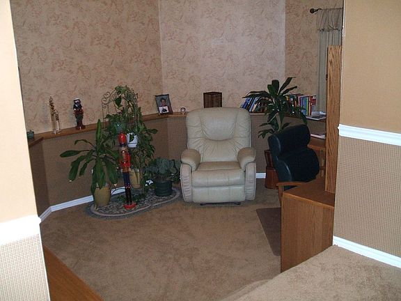 Great office space off of the family room