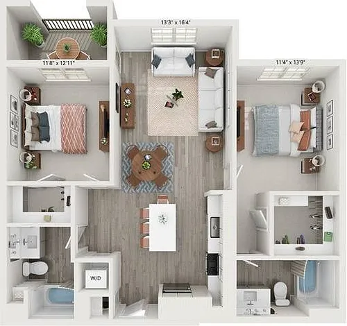 Floor plan B2