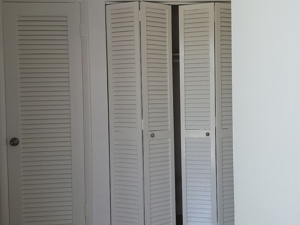 Entry way coat closet and linen closet