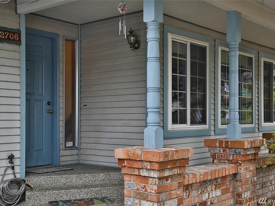 Custom brick work covered entry 