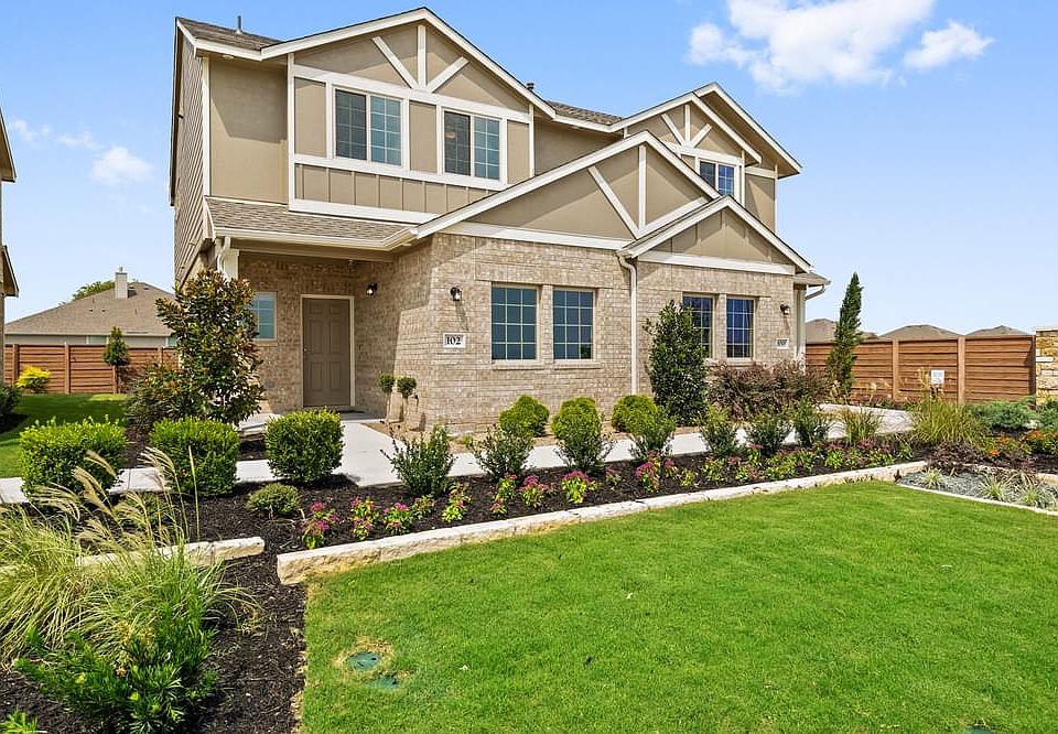 The Lassen Plan, Saddle Creek Twinhomes, TX 78626 Zillow