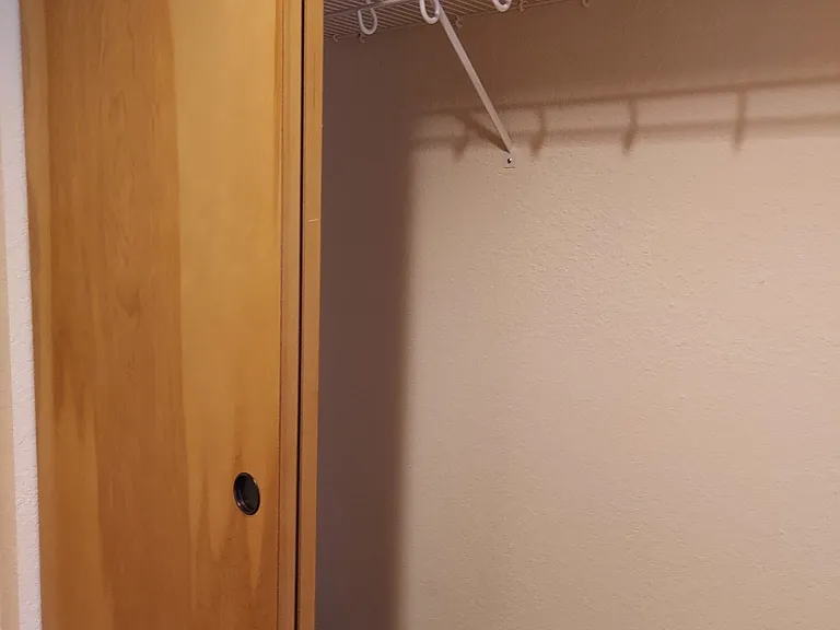 Hall closet open