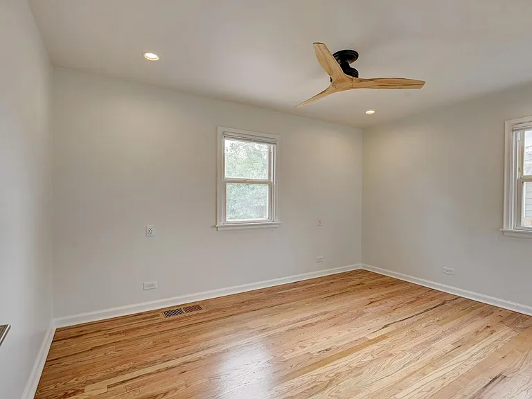 Southwest facing bedroom