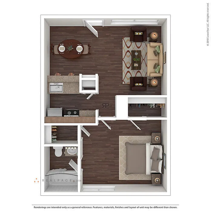 Floor plan The 575
