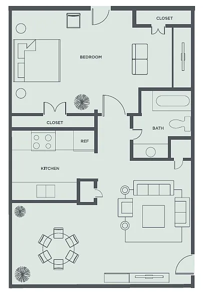 Floor plan 1/1