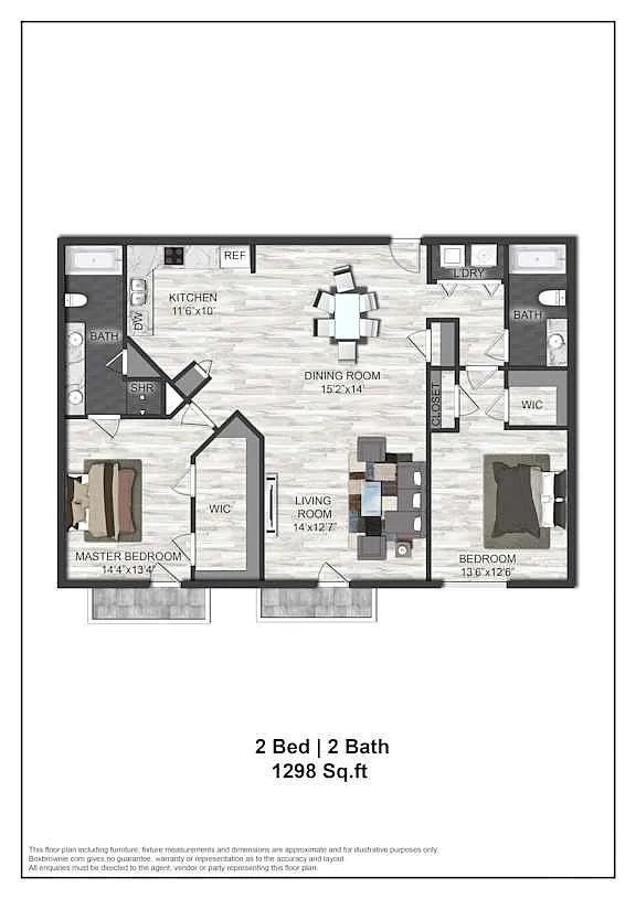 Floor plan B3 Renovated