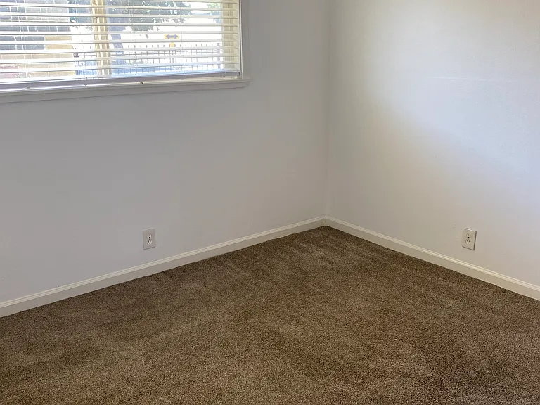 Bedroom features and ceiling fan with lights
