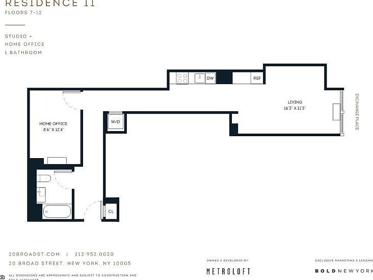 2nd image of 20 Broad St APT 1111