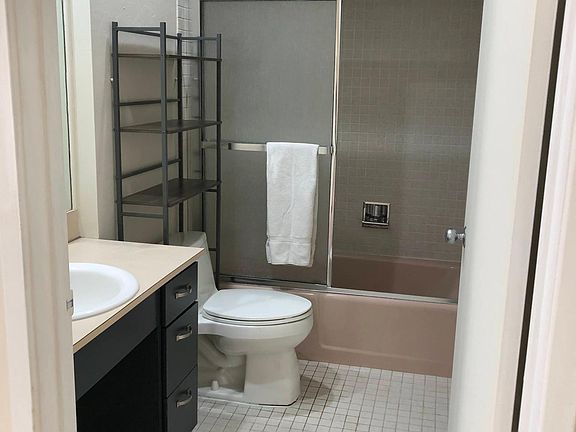 Master Bath with tub & shower.