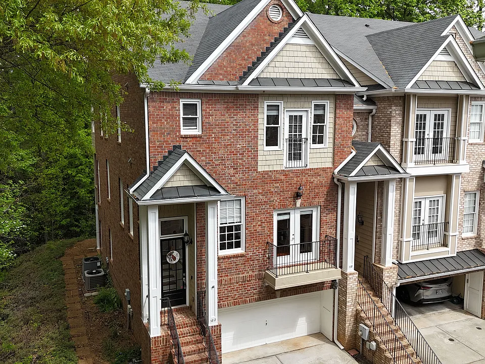 End unit, brick townhome.