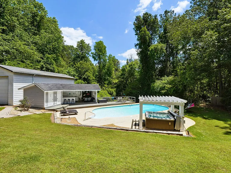 Pool ONLY OPEN May - September, HotTub open ALL YEAR. (Lounge chairs, pool bathroom, pool kitchen sink only usable/open in summer pool season)