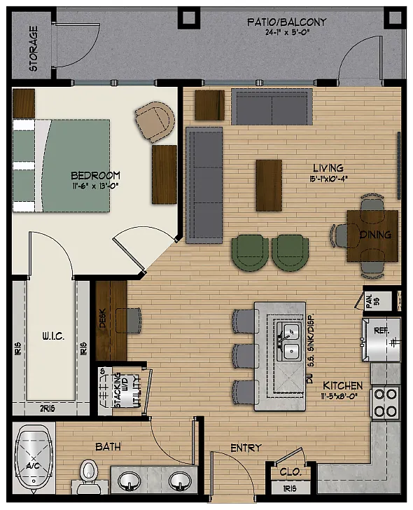 Floor plan A2