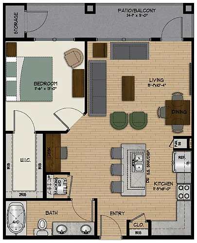Floor plan A2