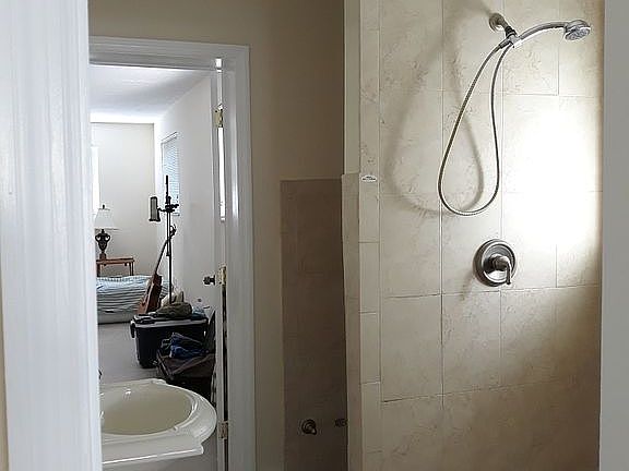Bathroom and shower