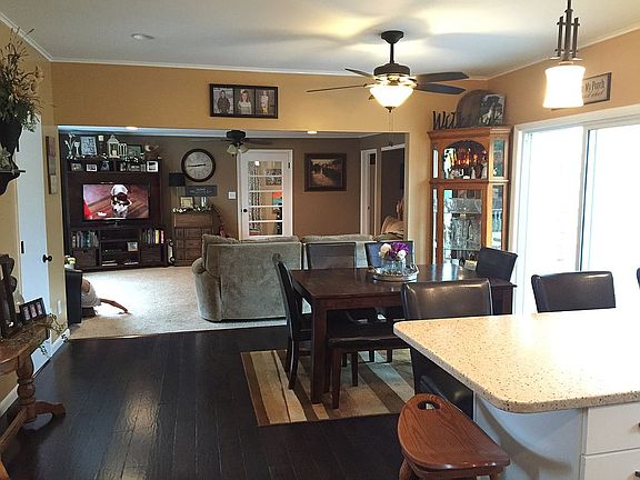 Open concept living space