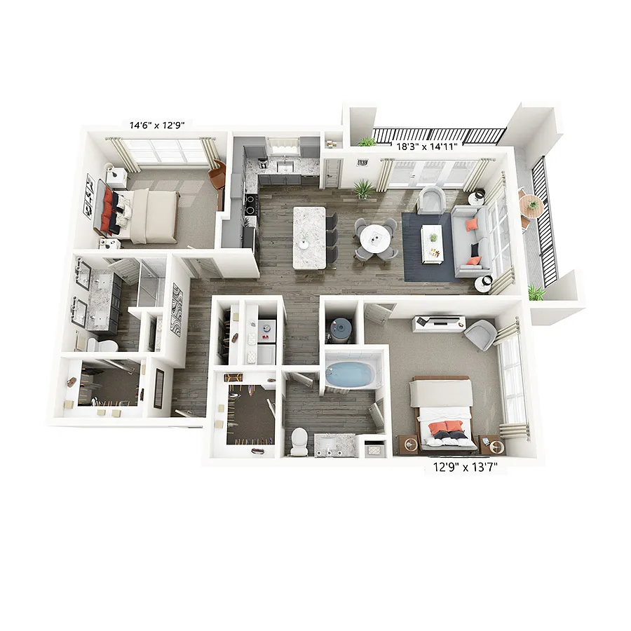 Floor plan Rolater