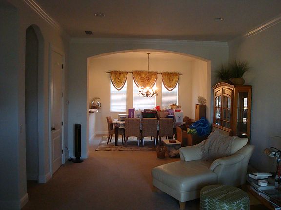 Living room room and dining room