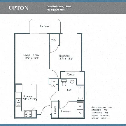 Floor plan Upton