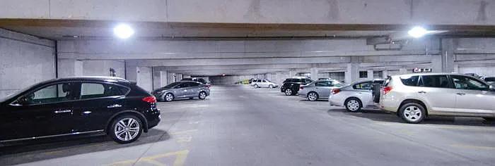 Indoor garage parking