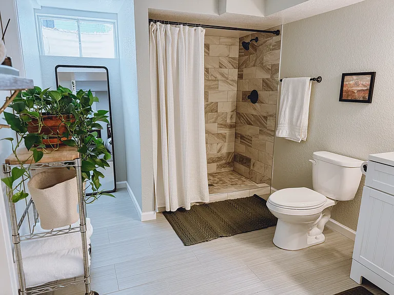 Primary downstairs bathroom