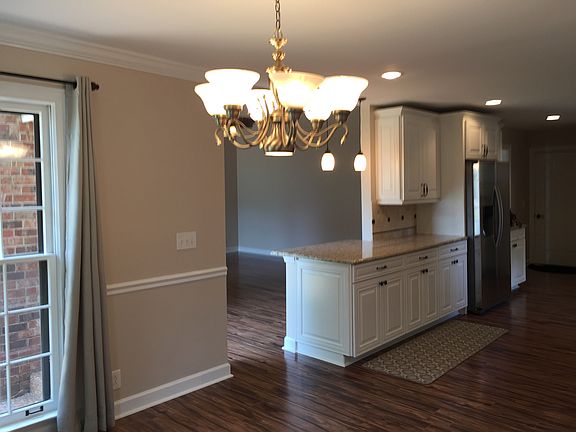 Dining room view to kitchen and living room