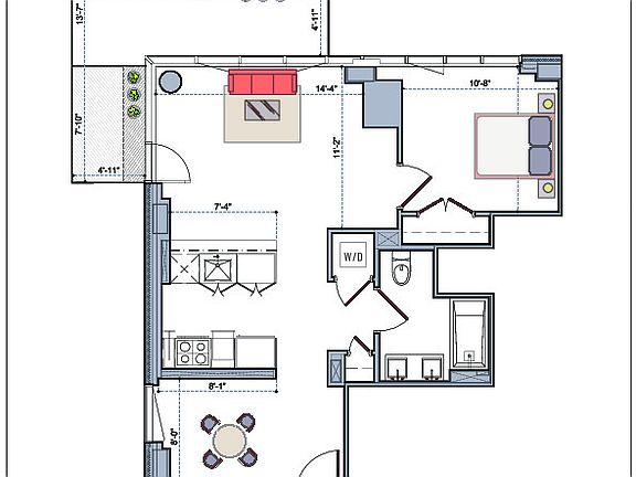 2nd image of 44-41 Purves St #501
