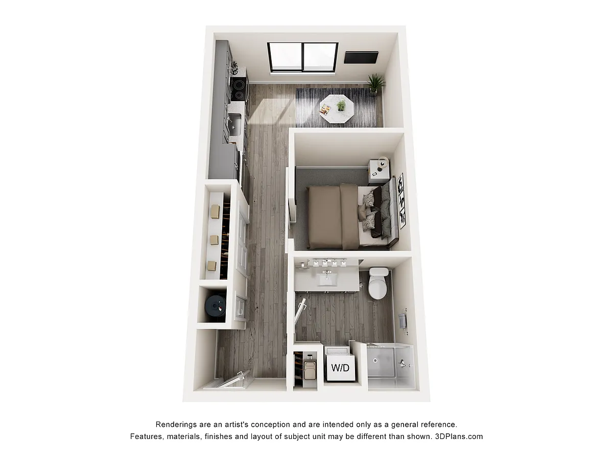 Floor plan Studio
