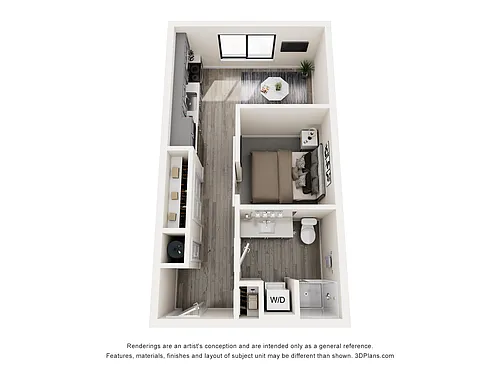 Floor plan Studio