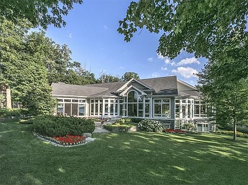 Lakeside View of Home