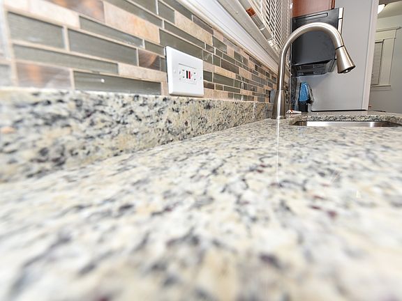 Granite counter kitchen