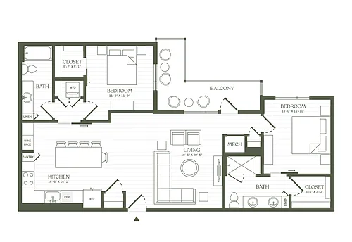 Floor plan B4