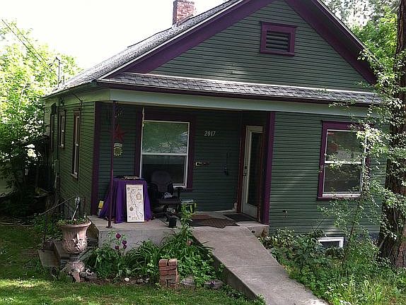 Concrete ramp & porch south