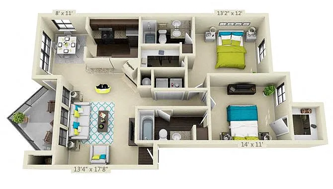 Floor plan Edgewater