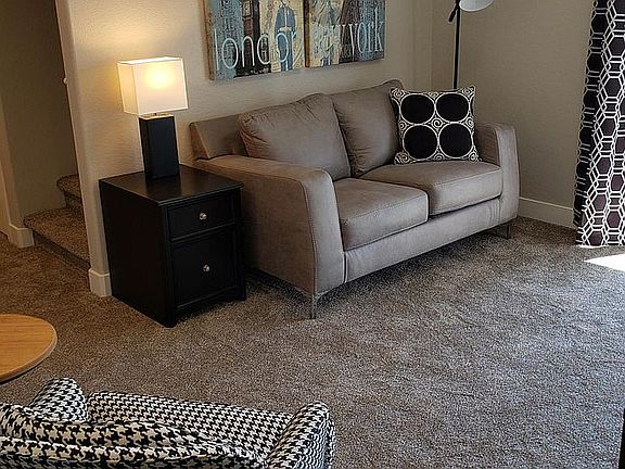 Downstairs living space