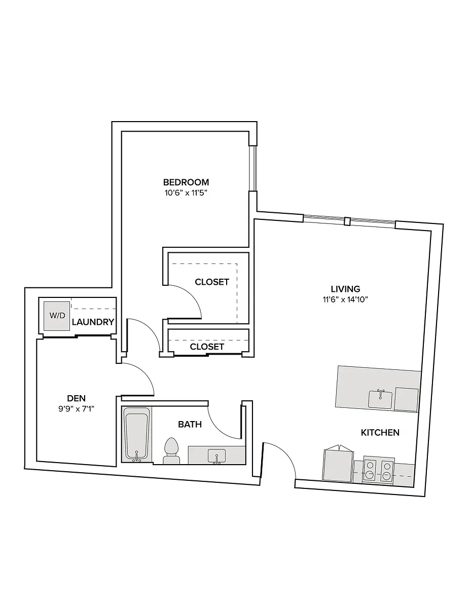 Floor plan A05D