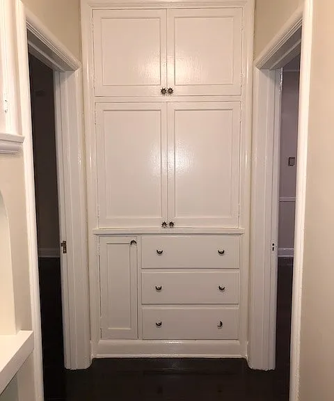 Hall Linen Closet/Storage (built-in)
