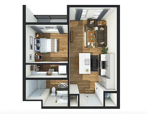 Floor plan A1