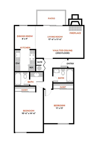 Floor plan 2B