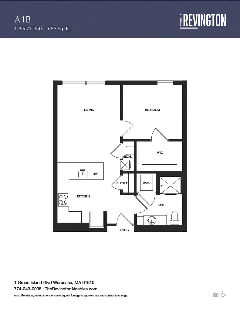 Floor plan A1B