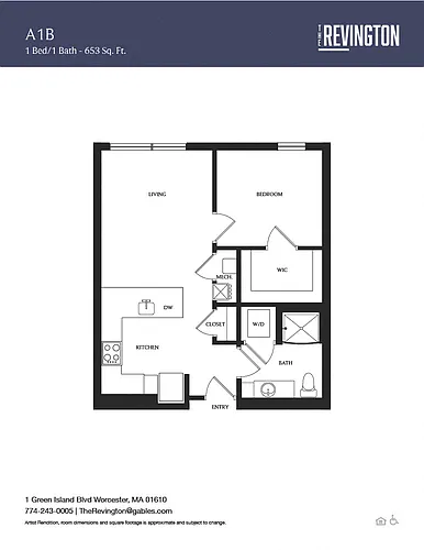 Floor plan A1B