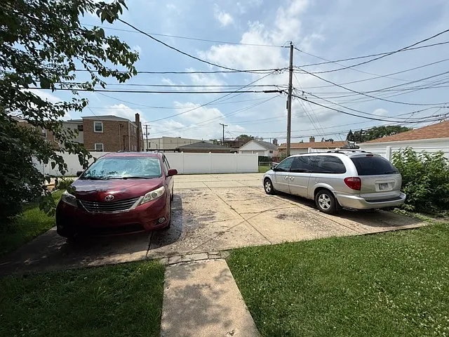 Rear parking