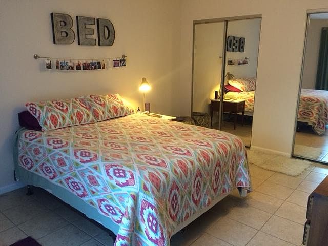 Master Bedroom with two closets