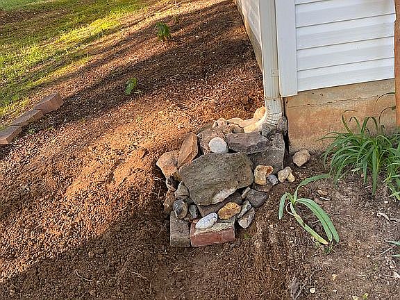 Drain on side