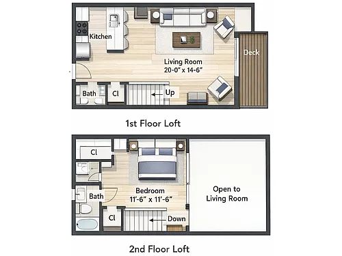 Floor plan Loft