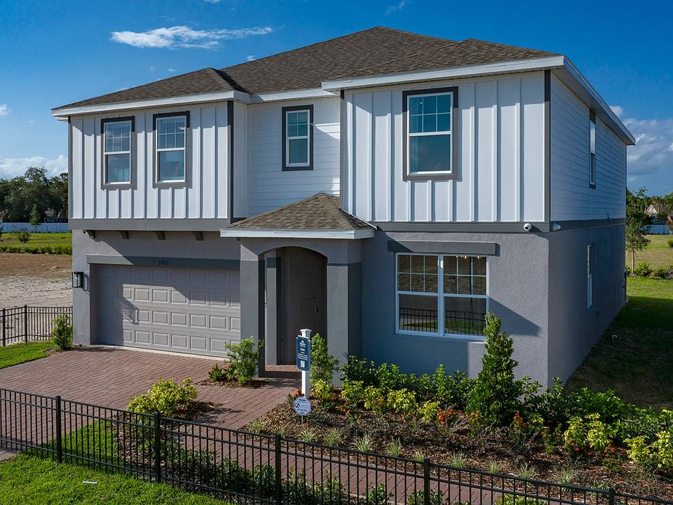Sims Model Home. 
Actual Home is white and blue.