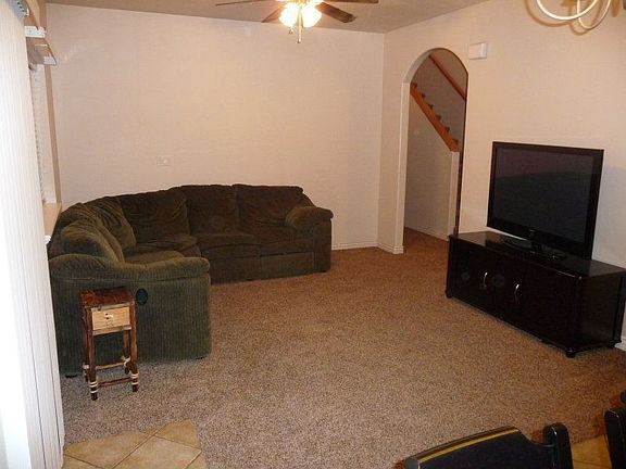 Family room next to dining room.