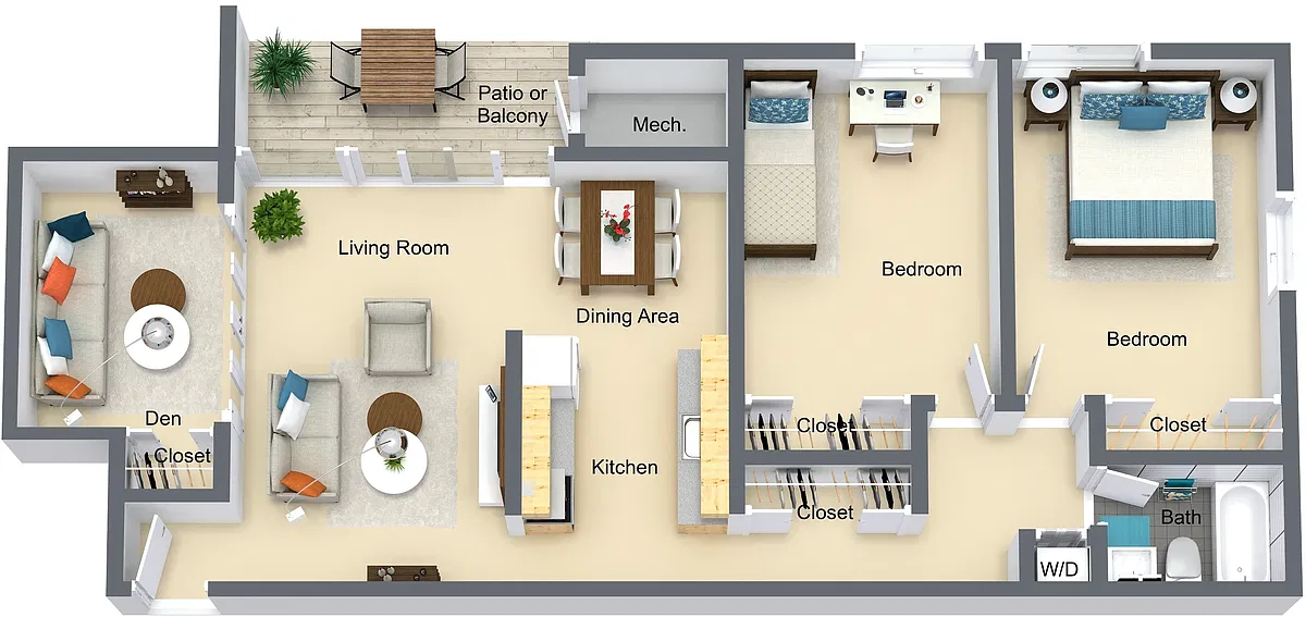 Floor plan Hilliard