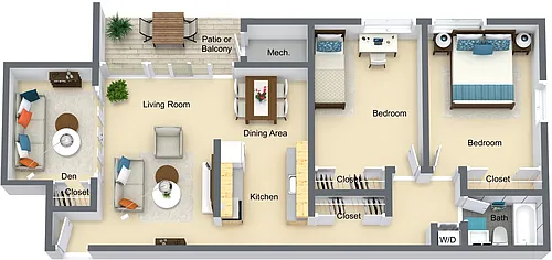 Floor plan Hilliard